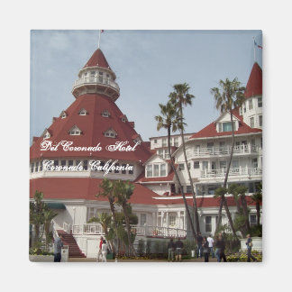 Íman Pino Quadrado do Hotel Del Coronado