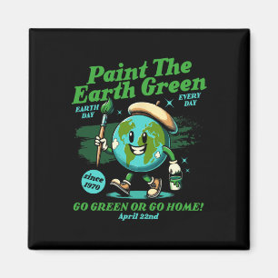 Íman Pintar a Terra Consciência Ecológica Terra