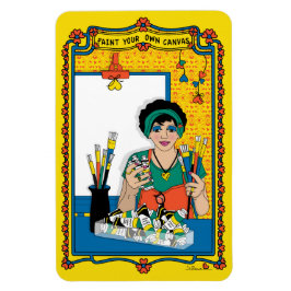 Íman Pinte seu próprio refrigerador Canvas_B_4x6