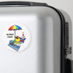 Íman Pintinho aposentado, fofo e miserável