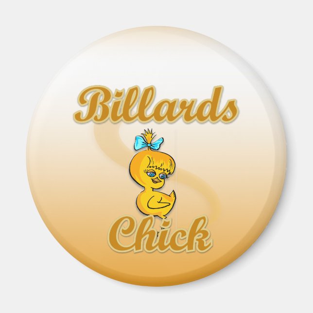 Íman Pintinho Billiards (Frente)