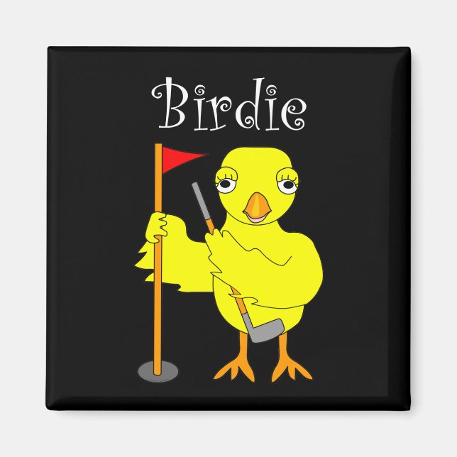 Íman Pintinho Birdie Golfer (Frente)