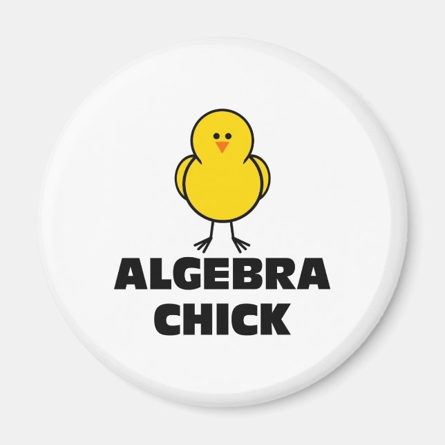Íman Pintinho de álgebra (Frente)