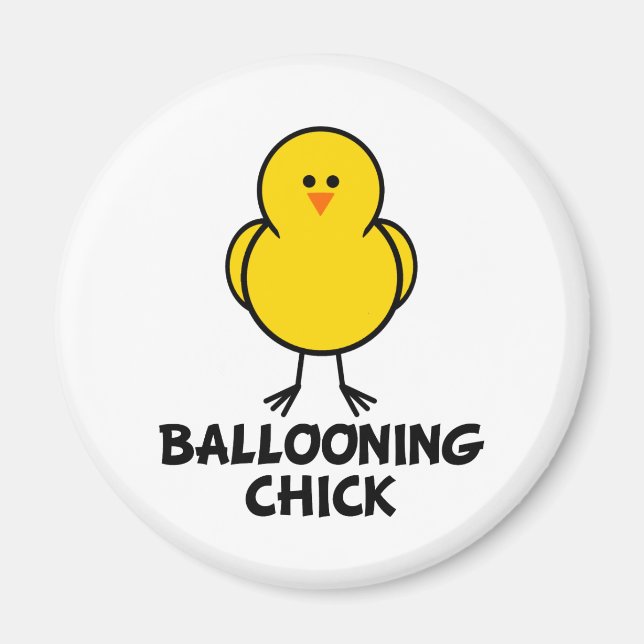 Íman Pintinho de Balonagem (Frente)