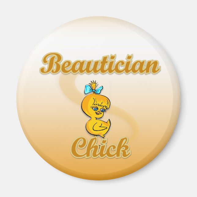 Íman Pintinho de Beauticista (Frente)