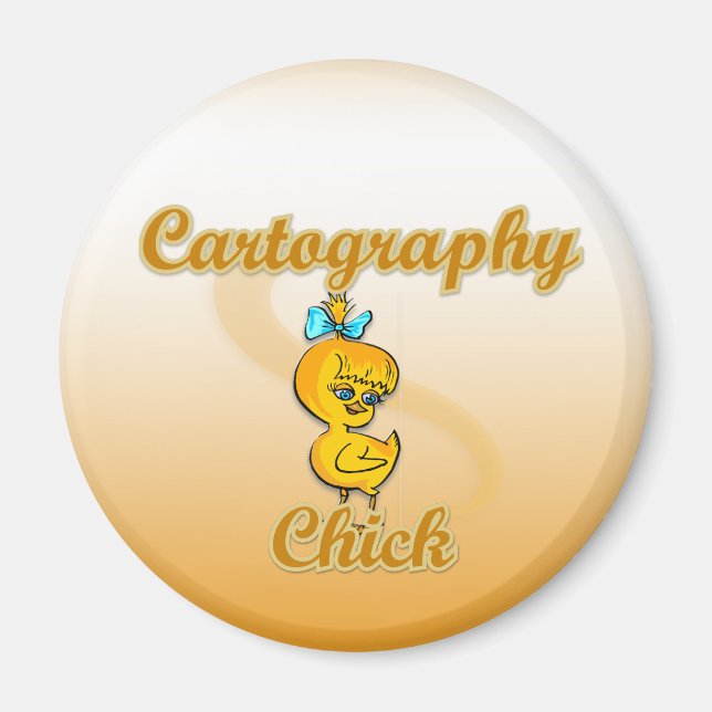 Íman Pintinho de cartografia (Frente)
