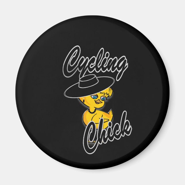 Íman Pintinho de ciclismo nº 4 (Frente)