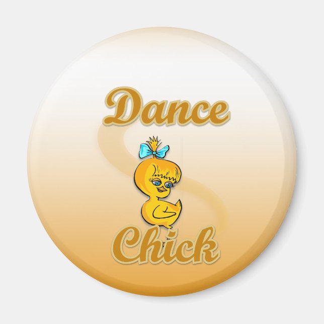 Íman Pintinho de dança (Frente)