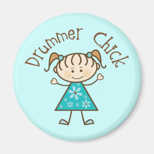 Íman Pintinho de Drummer para Garota Escopa