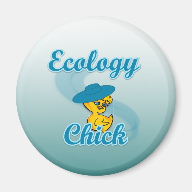 Íman Pintinho de Ecologia nº 3 (Frente)