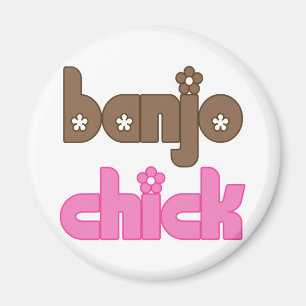 Íman Pintinho de Música Cute Banjo