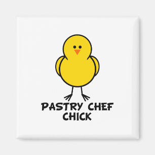 Íman Pintinho do cozinheiro chefe de pastelaria
