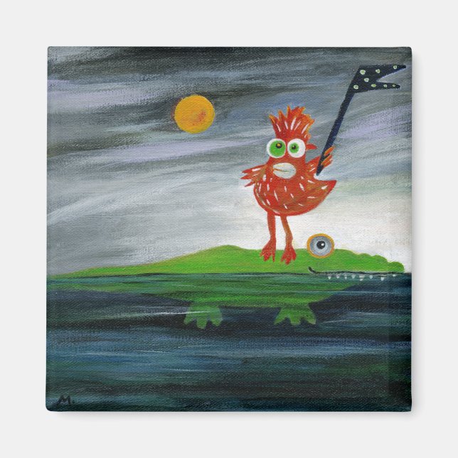 Íman Pintinho e Crock (Frente)