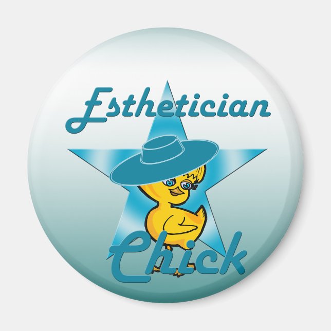 Íman Pintinho esteticista nº 7 (Frente)