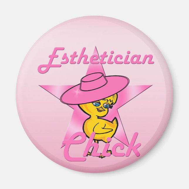 Íman Pintinho esteticista nº 8 (Frente)