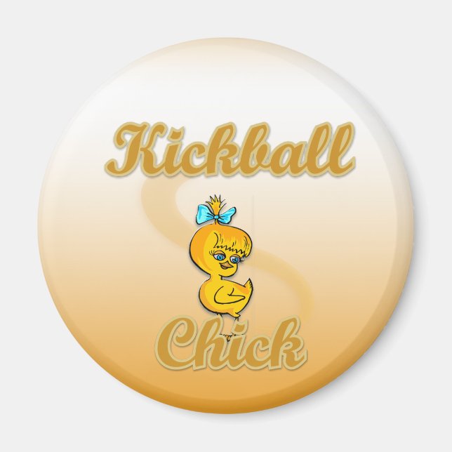 Íman Pintinho Kickball (Frente)