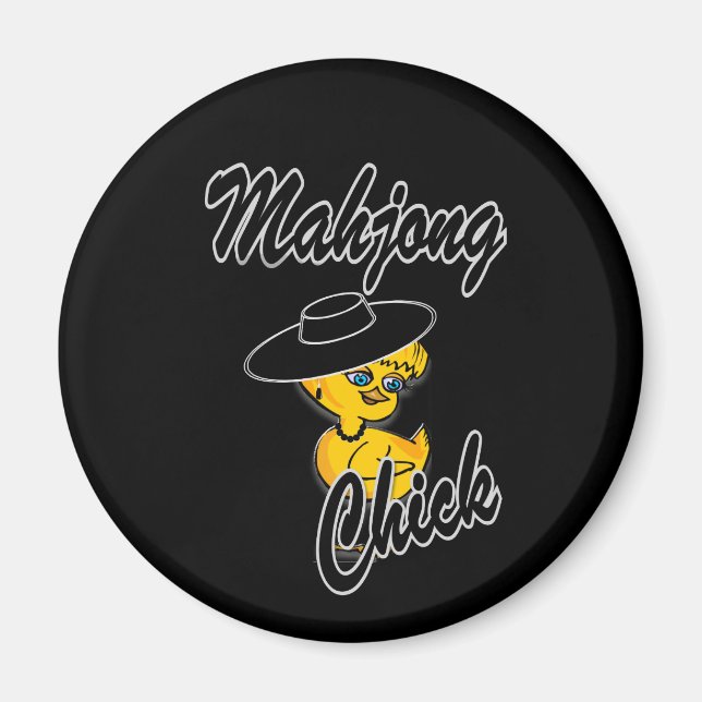 Íman Pintinho Mahjong nº 4 (Frente)