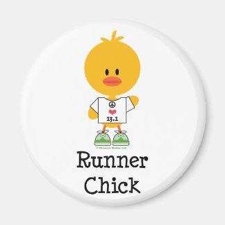 Íman Pintinho Runner Peace Love 13.1 Magnet