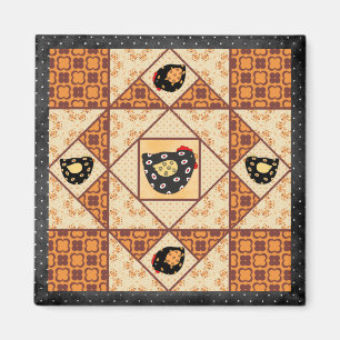 Íman Pintinhos do País Encerram o Magnet do Patch