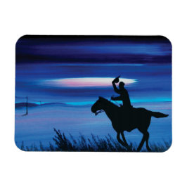 Íman Pintor 🐎 Cowboy dos EUA