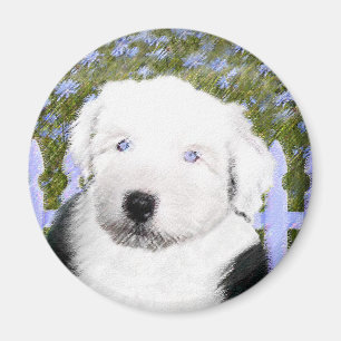 Íman Pintor de Cachorro - Pintura de Cachorro