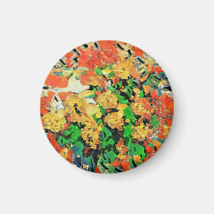 Íman Pintura A Óleo Retro: Monet Van Gogh