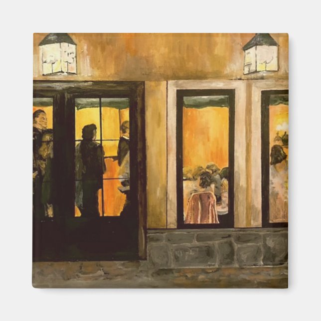Íman Pintura "A Villa Grande, Gervasi's Ohio" (Frente)
