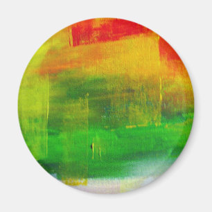 Íman pintura abstrato