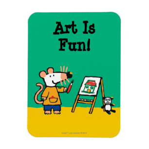 Íman Pintura com Maisy!