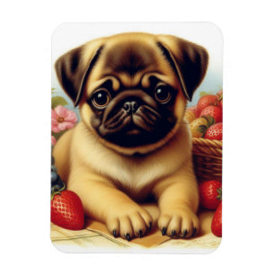 Íman Pintura Da Vintagem De Cubo