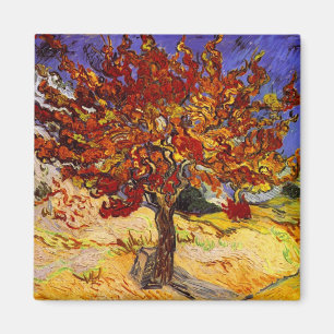 Íman Pintura das belas artes da árvore de Mulberry de