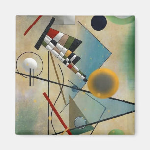 Íman Pintura de Abstrato de Composição Kandinsky
