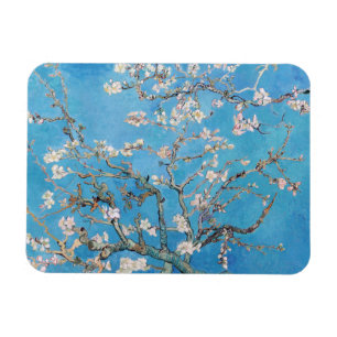 Íman Pintura de Arte de Almond Blossoms Blue Vincent va