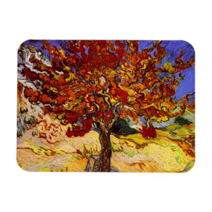 Íman Pintura de Belas Artes da Árvore Mulberry Vincent