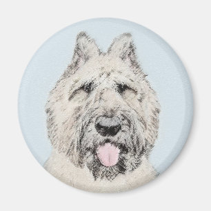 Íman Pintura de Bouvier des Flandres - Arte Original de