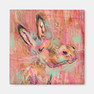 Íman pintura de burro
