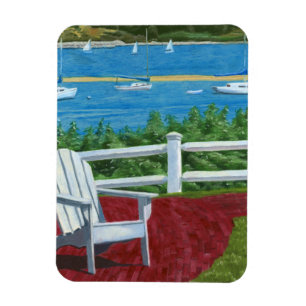 Íman Pintura de Cadeira Adirondack