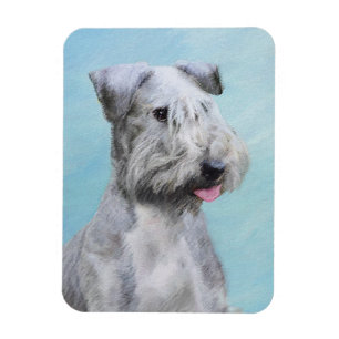 Íman Pintura de Cesky Terrier - Arte de Cachorro Origin