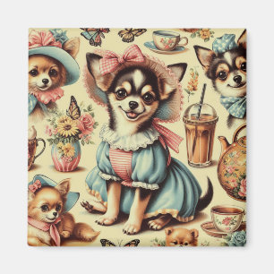 Íman Pintura de Chihuahua Puppy