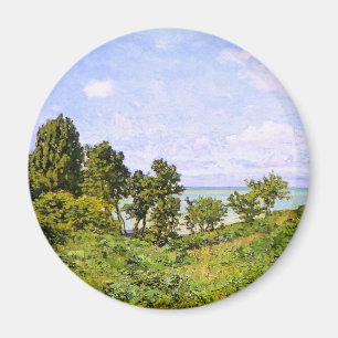 Íman pintura de Claude Monet, À Beira-Mar,