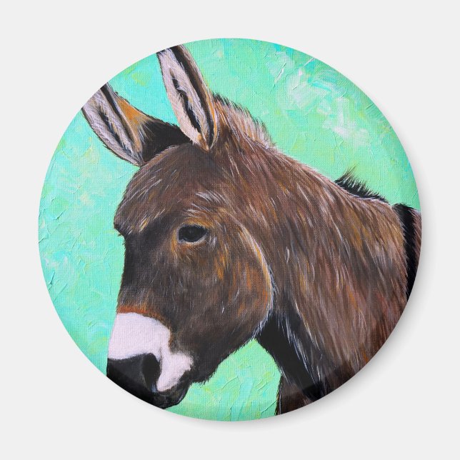 Íman Pintura de Donkey (Frente)