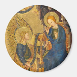 Íman Pintura de Gabriel e Maria