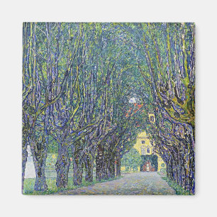 Íman Pintura de Gustav Klimt, Allee em Schloss Kammer