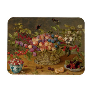 Íman Pintura de Isaak Soreau das frutas
