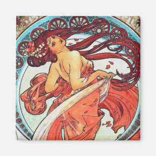 Íman Pintura de Nouveau da arte do vintage da dança de