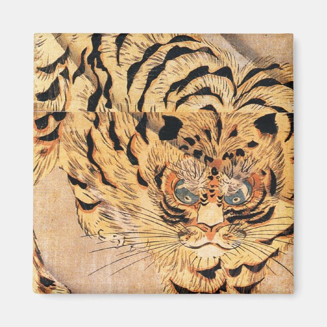 Íman Pintura de Tigre (Frente)