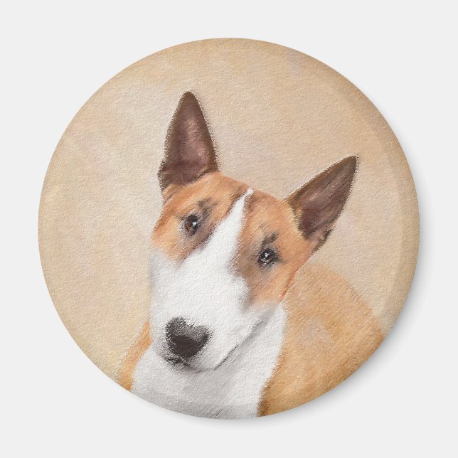 Íman Pintura de Touro Miniatura - Original Cujo (Frente)