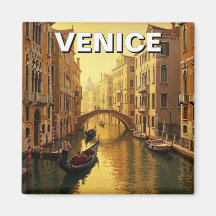Pintura de Veneza Itália Viagem Souvenir