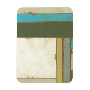 Íman Pintura do painel meteorológico por Jennifer Goldb