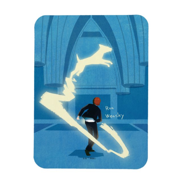 Íman Pintura do Patrono de Ron Weasley (Vertical)